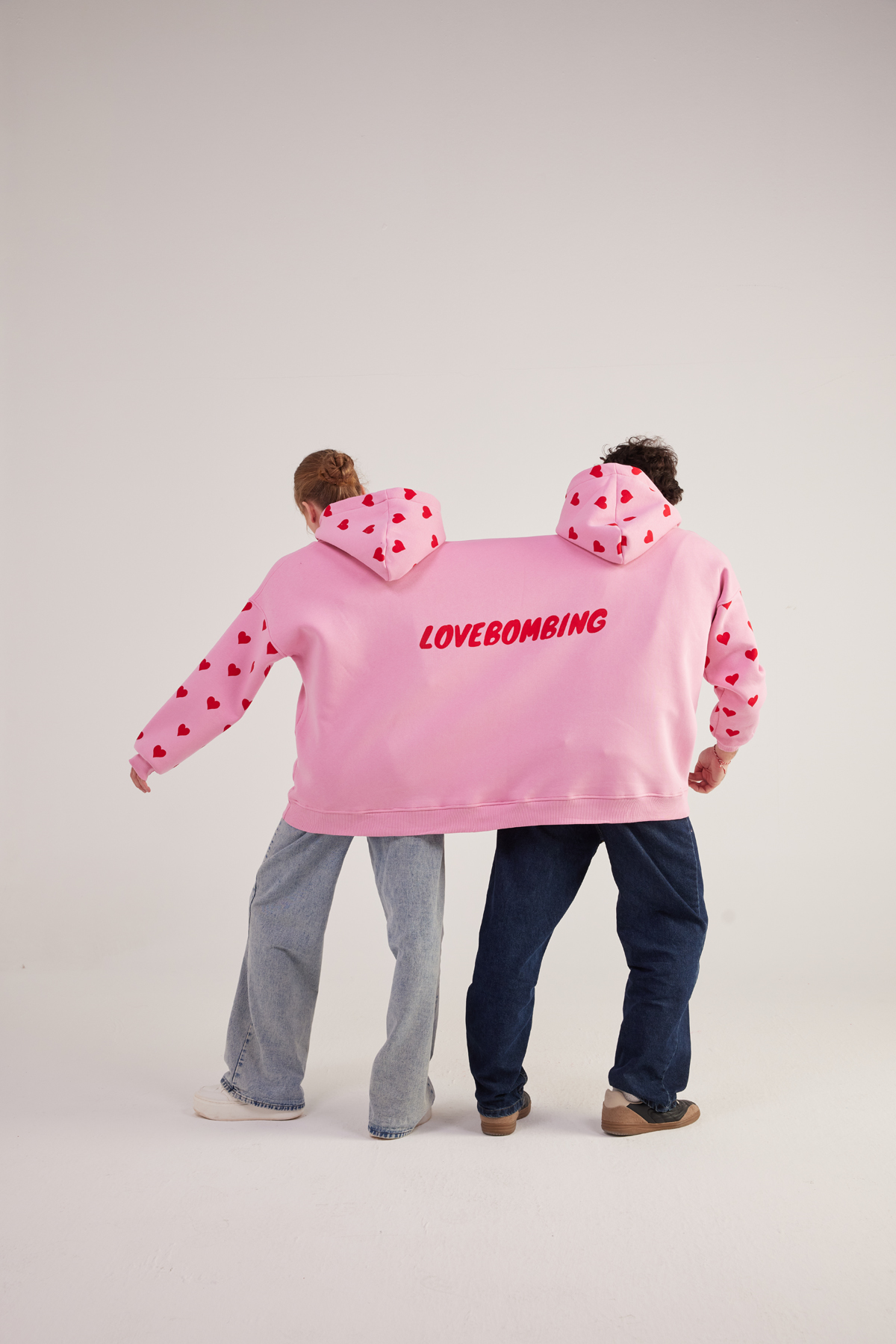 LoveBombing Sweatshirt Pink