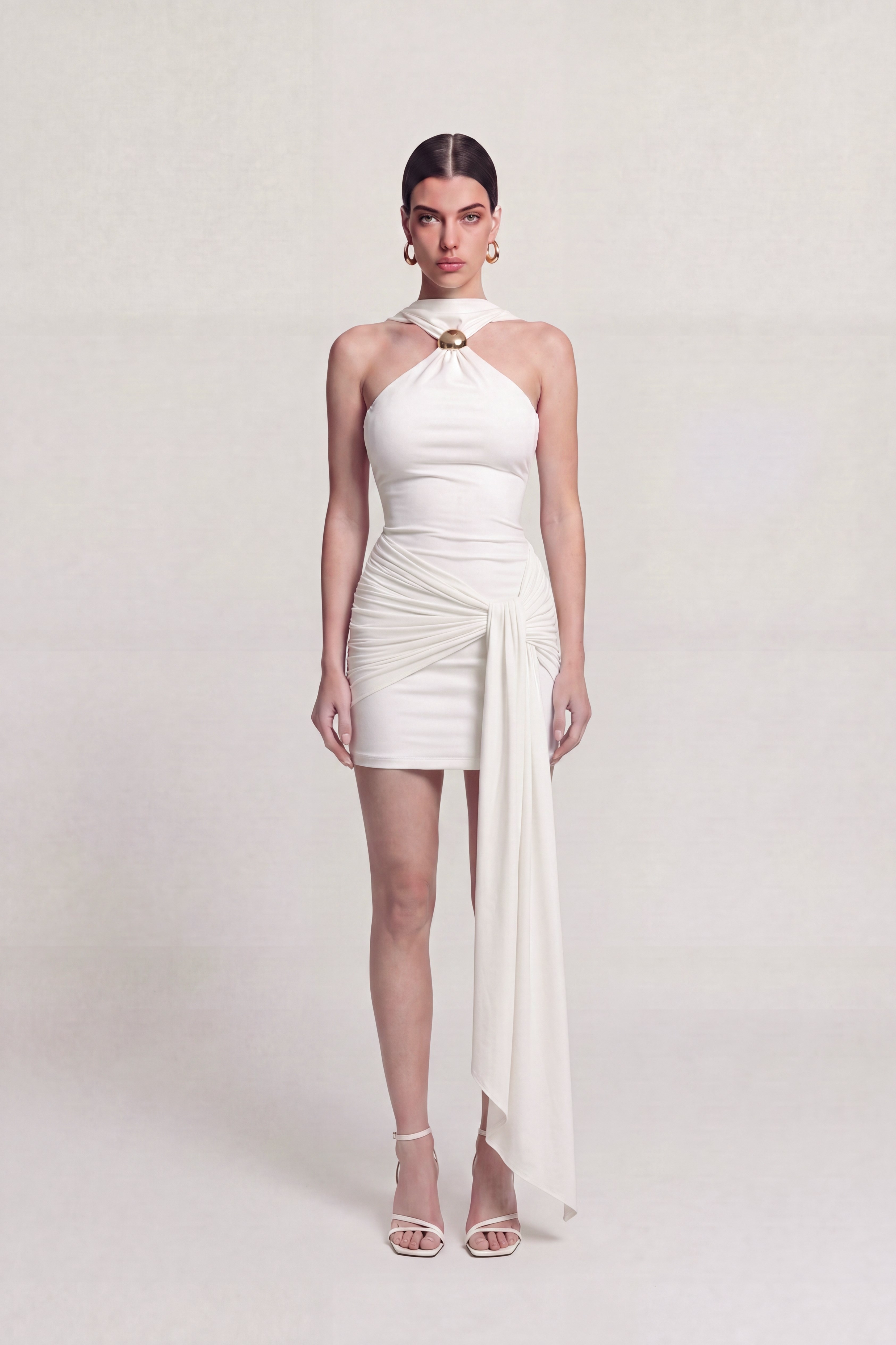 Lilian Dress White