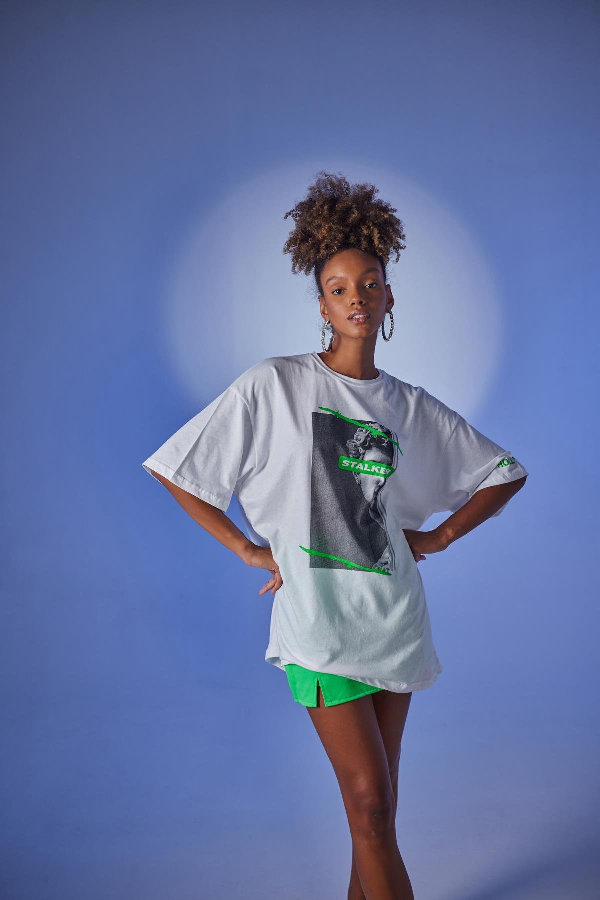 Stalker T-Shirt Beyaz