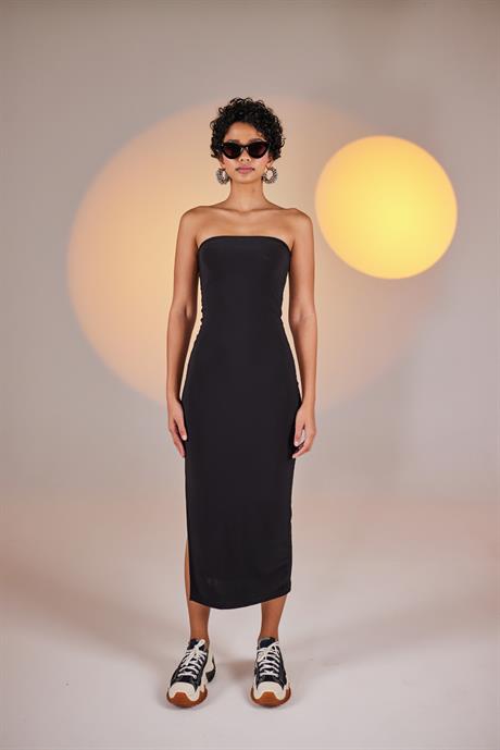 Bodycon Elbise Siyah