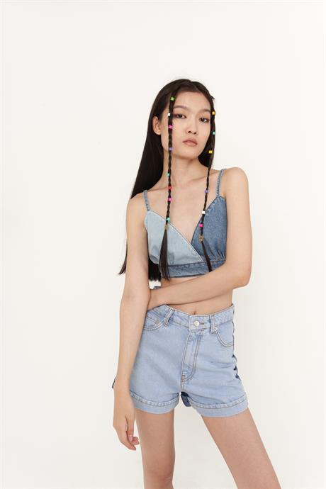 Yumi Bustier Blue