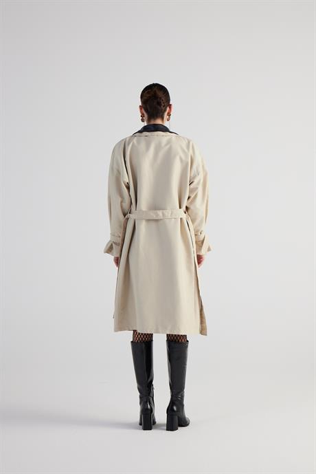 Cloak Trench Beige
