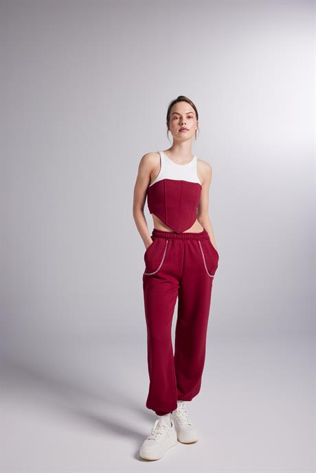Rhode Eşofman Altı Bordo