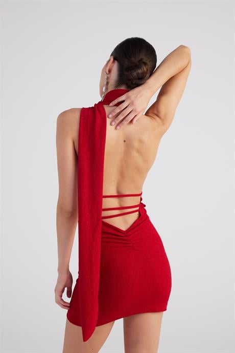 Bella Dress Red