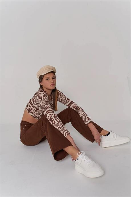 Marron Trousers Brown