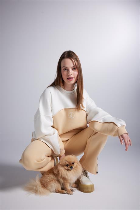 Nola Sweatshirt Beige