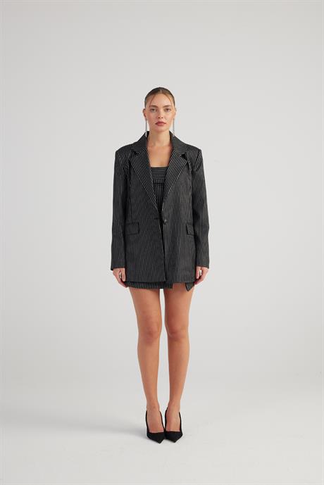 Eden Blazer Ceket Siyah