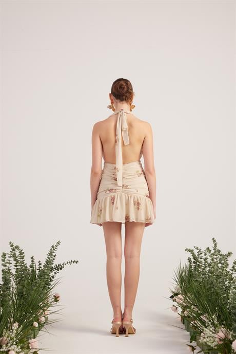 Yolanda Dress Beige