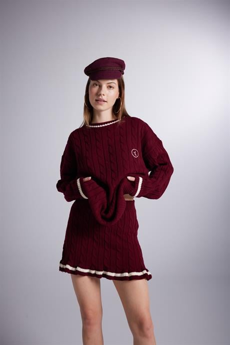 Harold Triko Etek Bordo