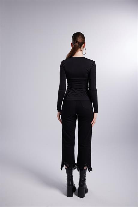 Swan Jean Pantolon Siyah
