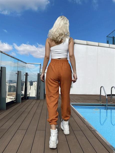 Janina Pantolon Turuncu