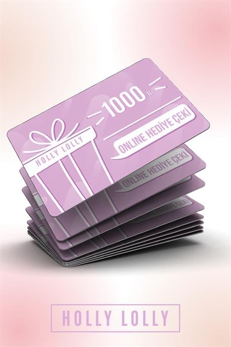 Online Hediye Çeki - 5000 TL Pembe
