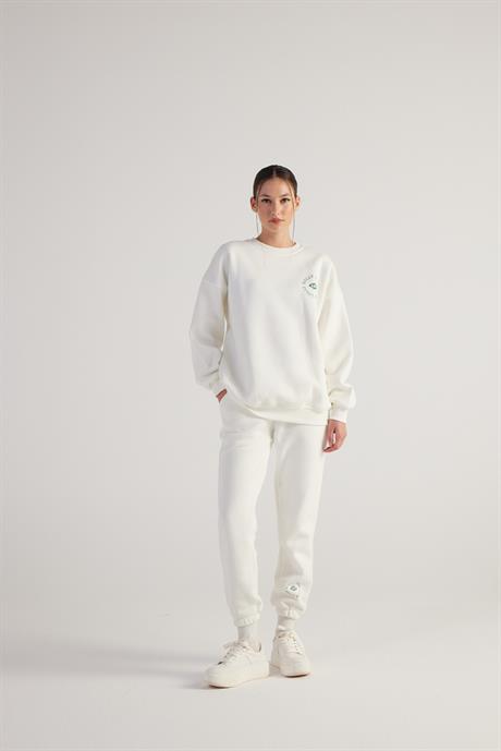 Fine Sweatpants Ecru