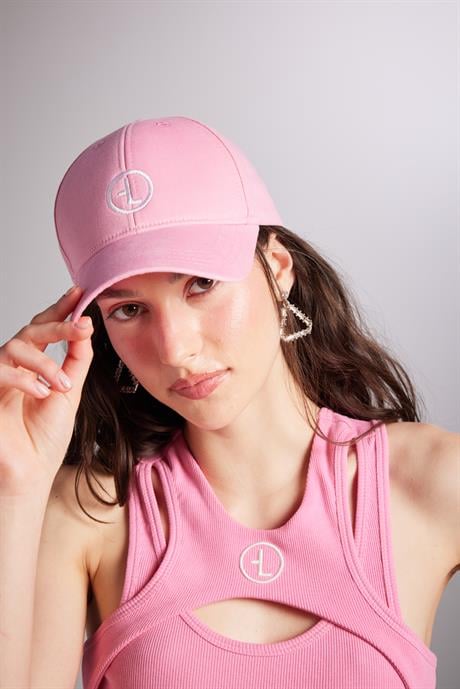 Holly Cap Hat Pink