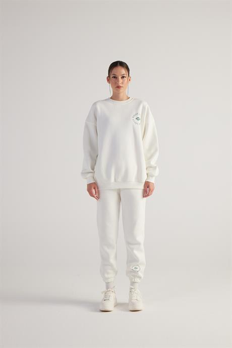 Fine Sweatpants Ecru