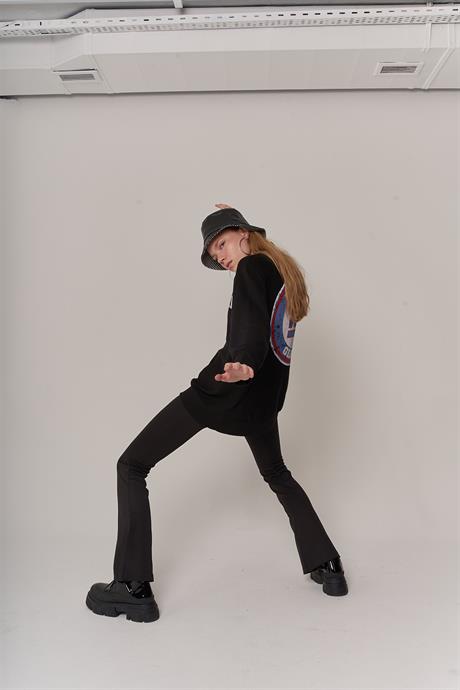 Queza Trousers Black