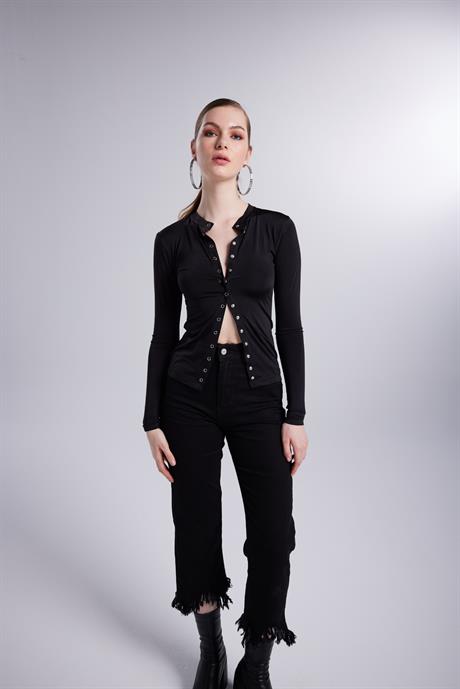Swan Jean Pantolon Siyah