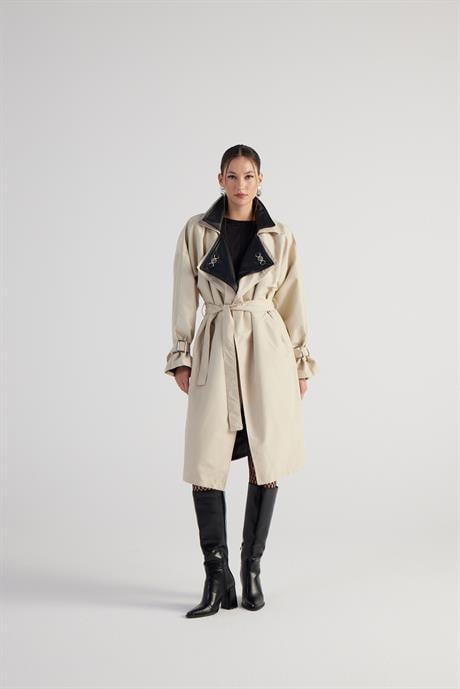 Cloak Trenchcoat Bej