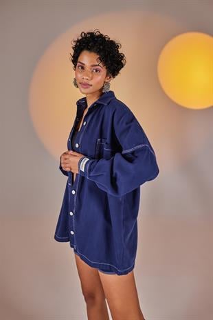 Sofie Shirt Dark Blue