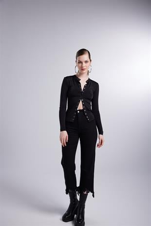 Swan Jean Pantolon Siyah