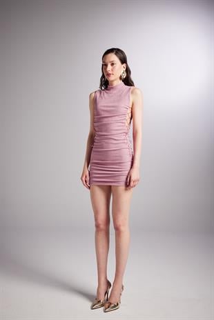 Fabia Elbise Pembe