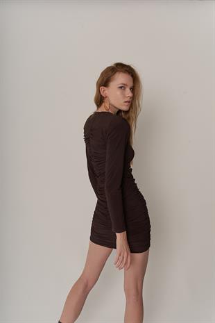 Joly Elbise Kahve