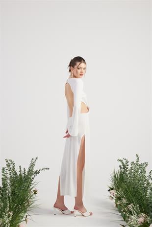 Cameron Dress White