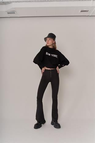 Queza Trousers Black