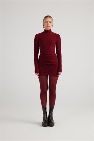 Tami Dress Claret Red