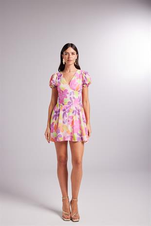 Manica Elbise Pembe