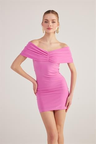 Muse Elbise Pembe
