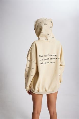 Eye Sweatshirt Bej