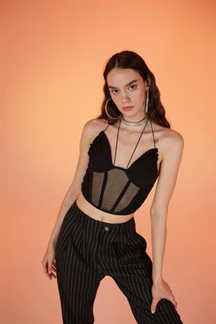 Sasha Bluz Siyah