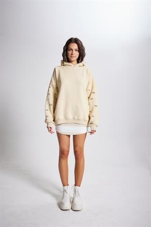 Eye Sweatshirt Bej