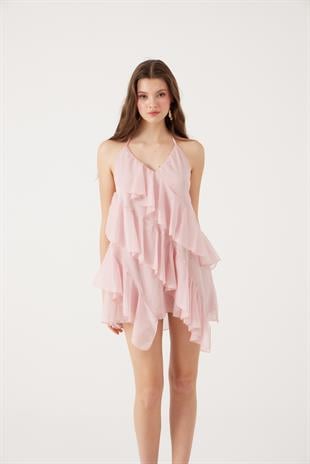 Lea Elbise Pembe