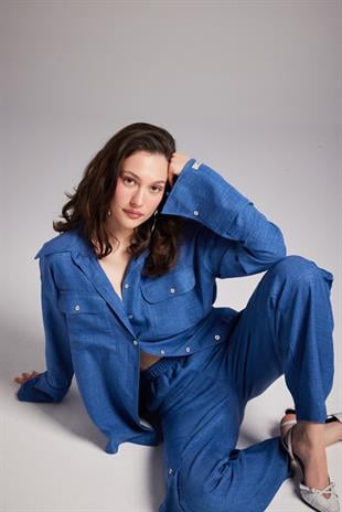 Julia Shirt Blue