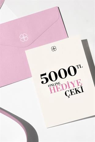 Online Hediye Çeki - 1000 TL Pembe