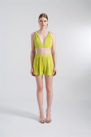 Comfy Şort Yeşil