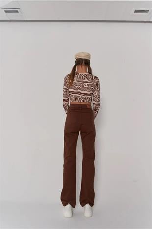 Marron Trousers Brown