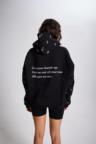 Eye Sweatshirt Siyah