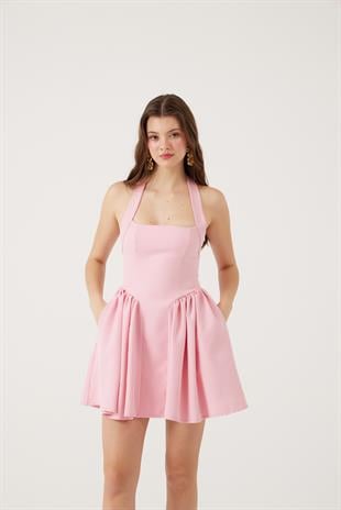 Felici Elbise Pembe
