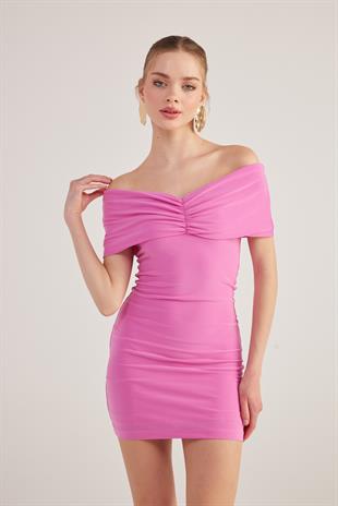 Muse Elbise Pembe