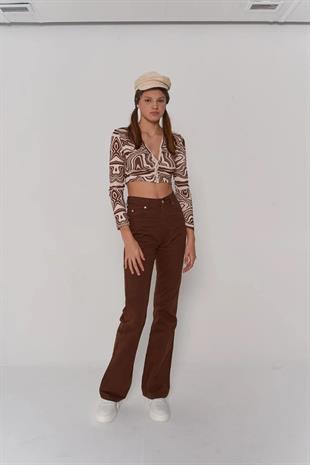 Marron Trousers Brown