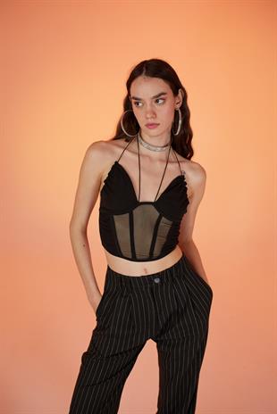 Sasha Bluz Siyah