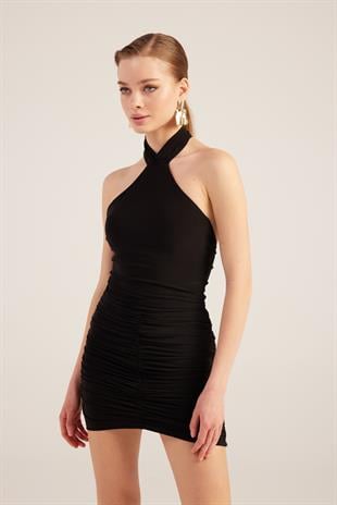 Perla Elbise Siyah