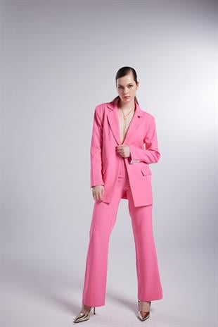 Panky Blazer Ceket Pembe
