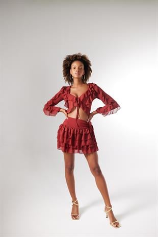 Elsa Blouse Brown
