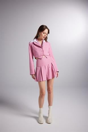 Kira Ceket Pembe
