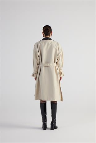 Cloak Trench Beige