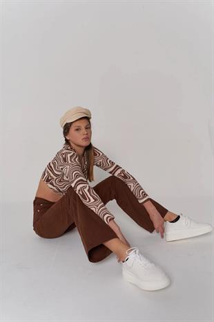 Marron Trousers Brown